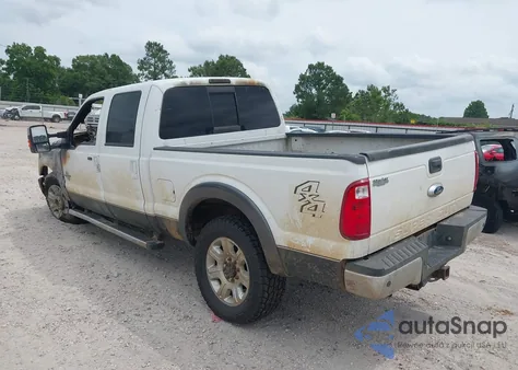 2015 Ford F-250 Lariat from USA, damaged, VIN 1FT7W2BT4FED36200